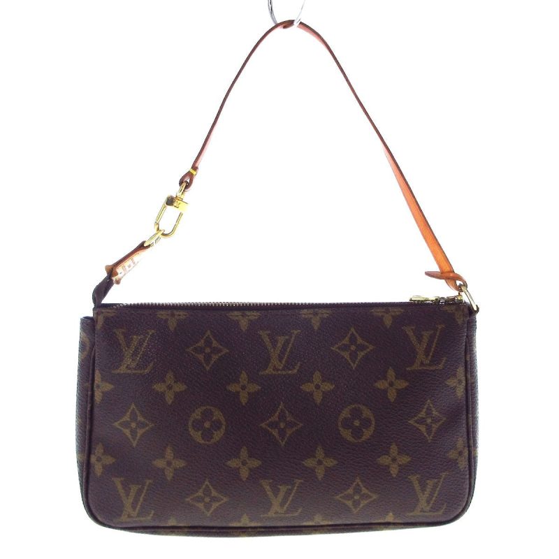 Louis Vuitton Pochette Accessoire  Canvas Clutch Bag - Barde - Image 2
