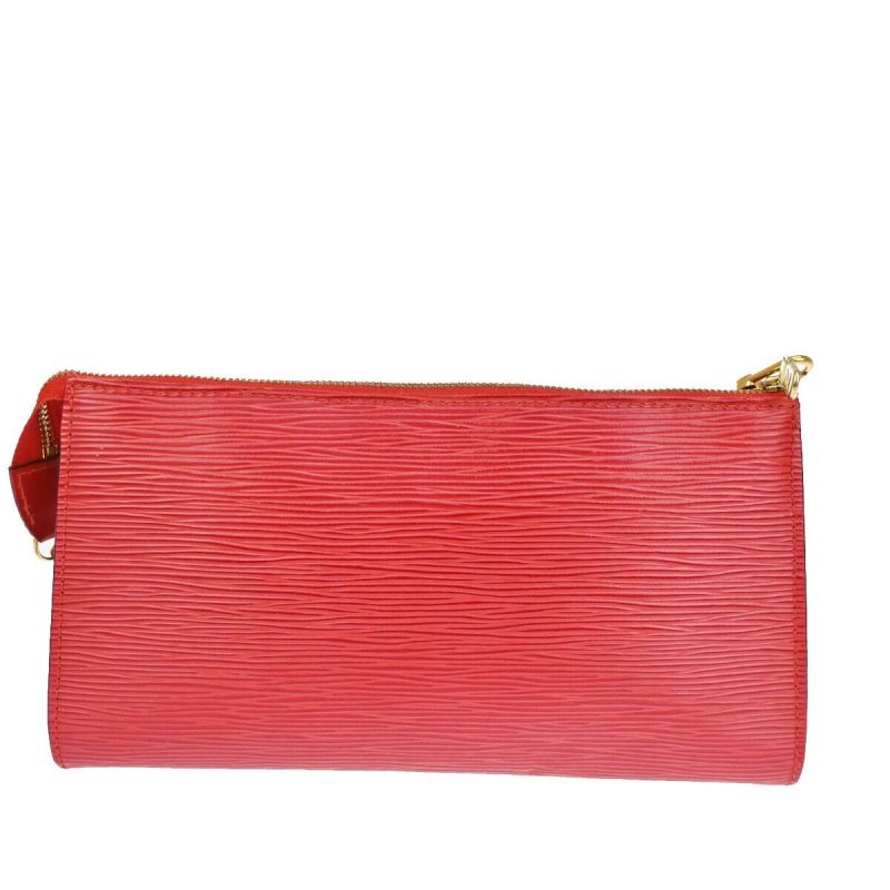 Louis Vuitton Pochette Accessoires  Leather Clutch Bag - Barde - Image 2
