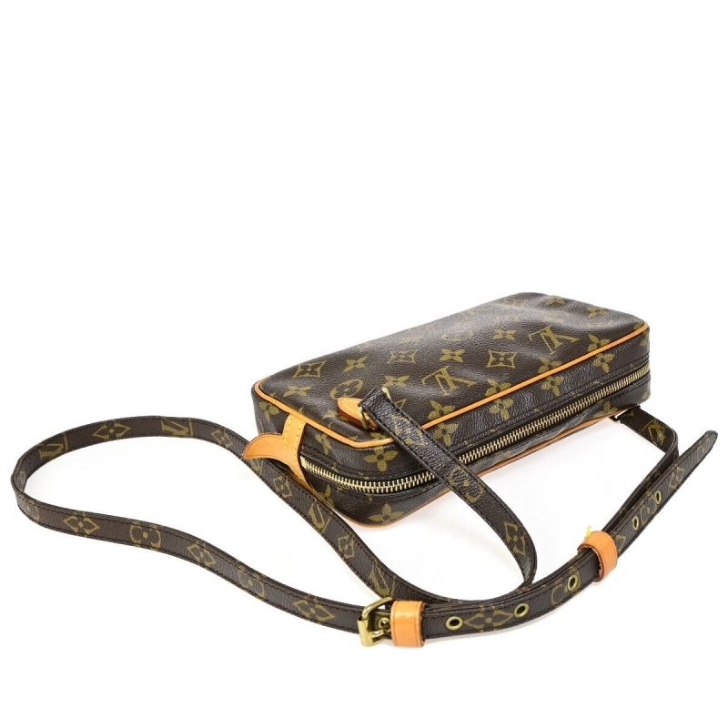 Louis Vuitton Pochette Marly  Canvas Clutch Bag - Barde - Image 4