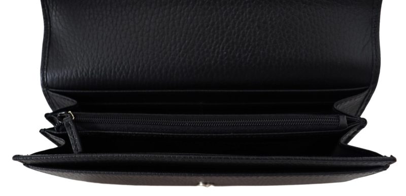 Gucci Elegant  Leather Wallet with GG Snap Women's Closure - Barde - Image 4
