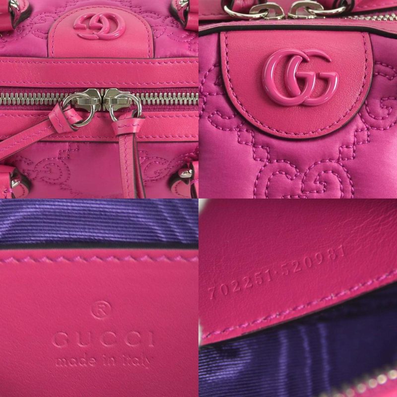Gucci Leather Handbag Shoulder Bag (Pre-Owned) - Barde - Image 4