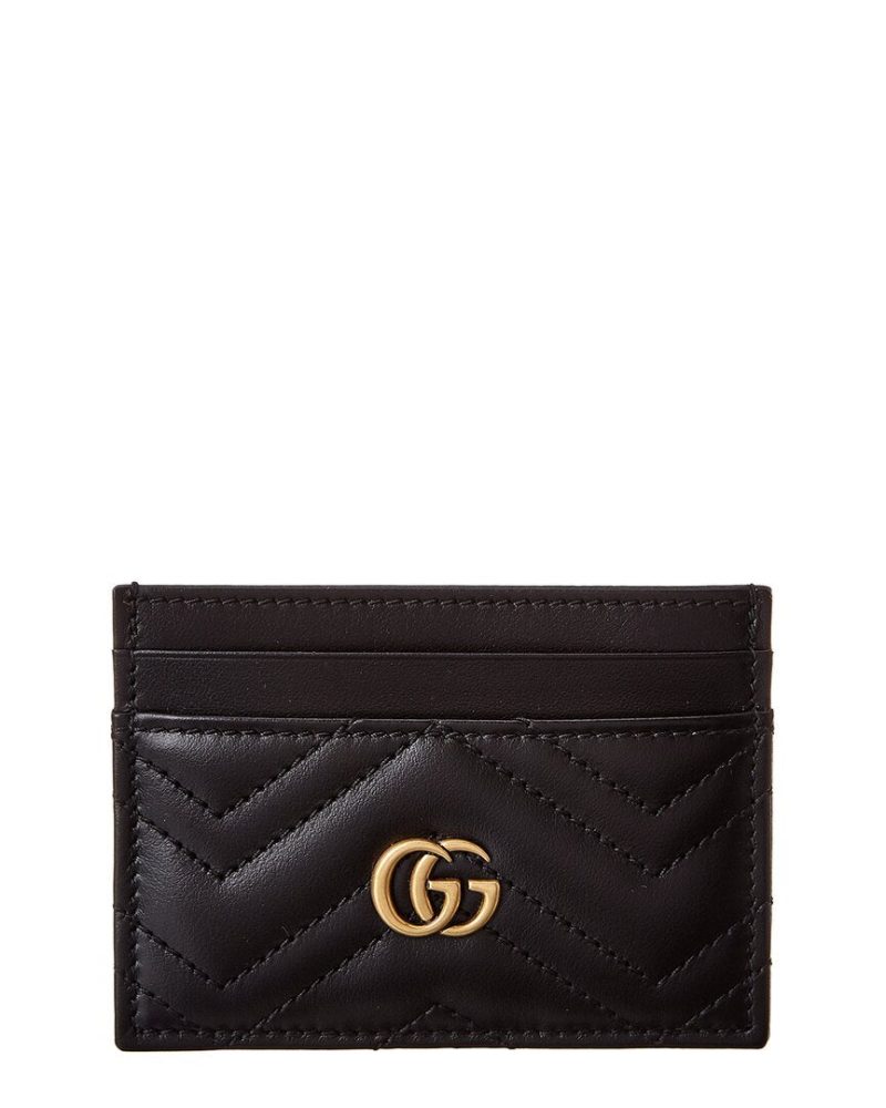 Gucci Marmont Quilted Leather Card Case - Barde