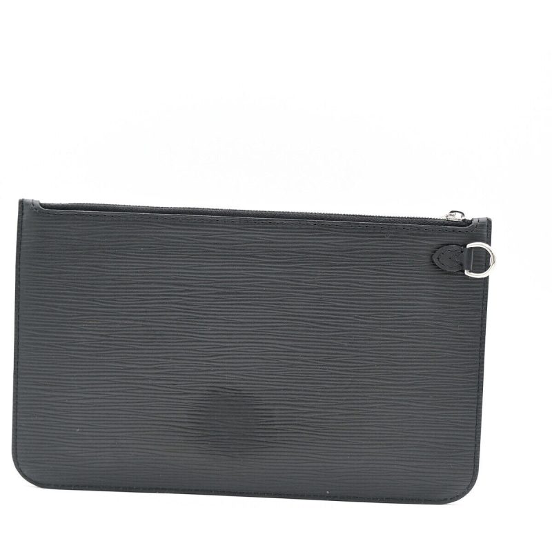 Louis Vuitton Neverfull Pouch  Leather Clutch Bag - Barde