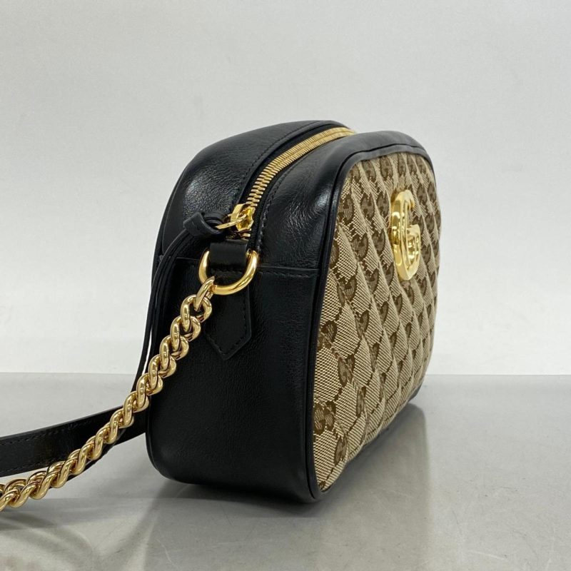 Gucci Gg Marmont  Canvas Shoulder Bag () - Barde - Image 4