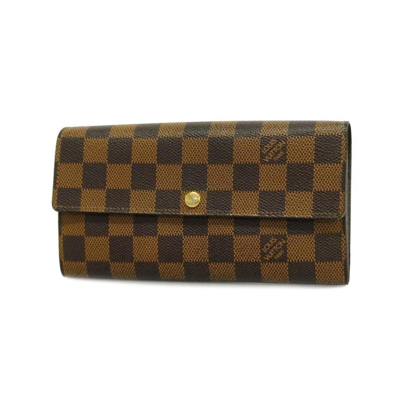 Louis Vuitton Portefeuille Sarah  Canvas Wallet - Barde