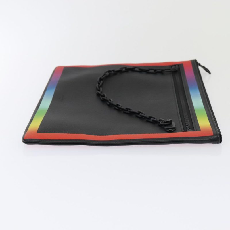 Louis Vuitton Pochette A4  Leather Clutch Bag - Barde - Image 3