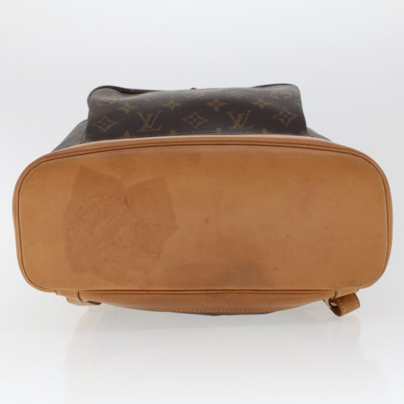 Louis Vuitton Montsouris  Canvas Backpack Bag - Barde - Image 3