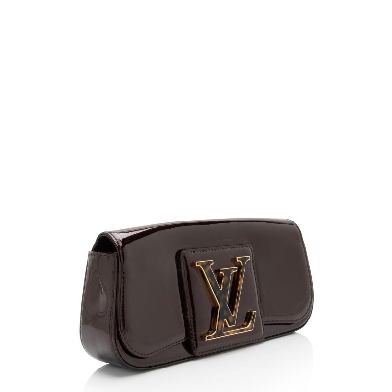 Louis Vuitton Patent Leather Sobe Clutch - Barde - Image 2