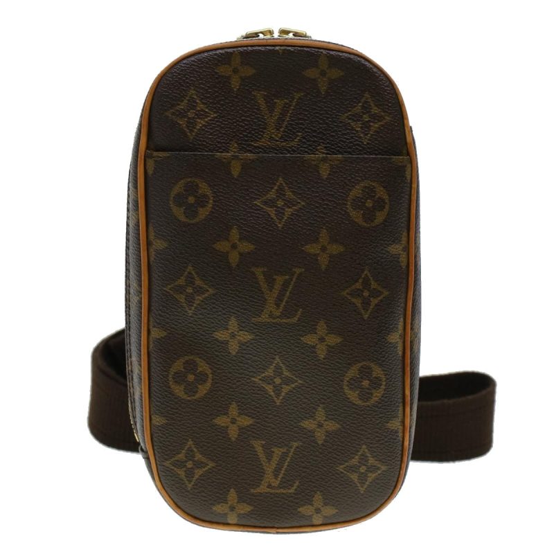 Louis Vuitton Pochette Gange  Canvas Clutch Bag - Barde