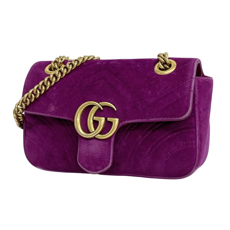 Gucci Gg Marmont  Suede Shopper Bag () - Barde
