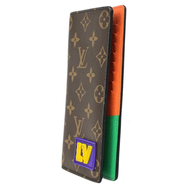 Louis Vuitton Portefeuille Brazza  Canvas Wallet - Barde - Image 3