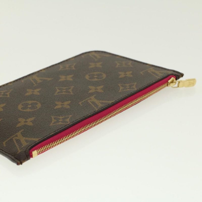 Louis Vuitton Pochette Neverfull  Canvas Clutch Bag - Barde - Image 4