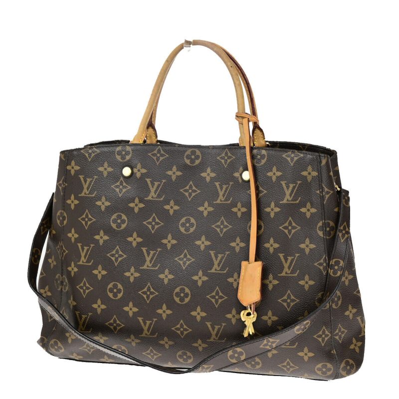 Louis Vuitton Montaigne  Canvas Tote Bag - Barde