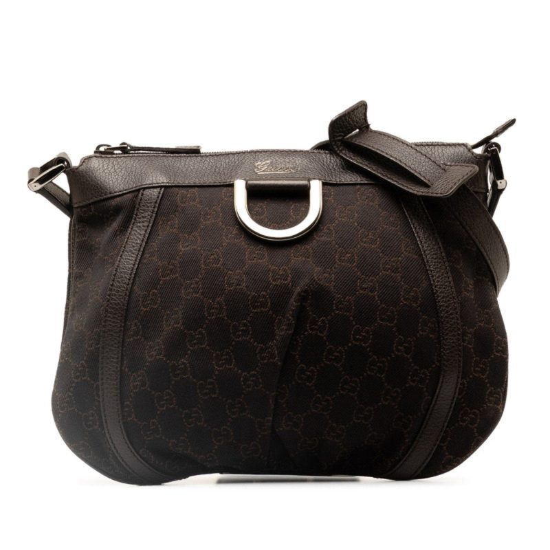 Gucci Abbey  Canvas Shoulder Bag () - Barde