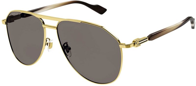 Gucci GG1220S 002 Aviator Sunglasses - Barde