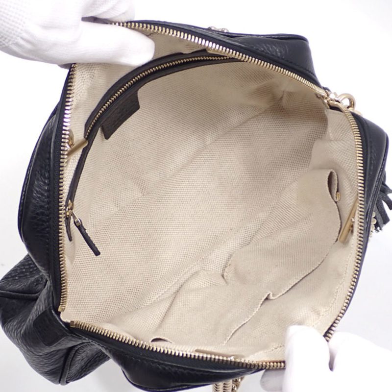 Gucci Soho  Leather Shoulder Bag () - Barde - Image 3