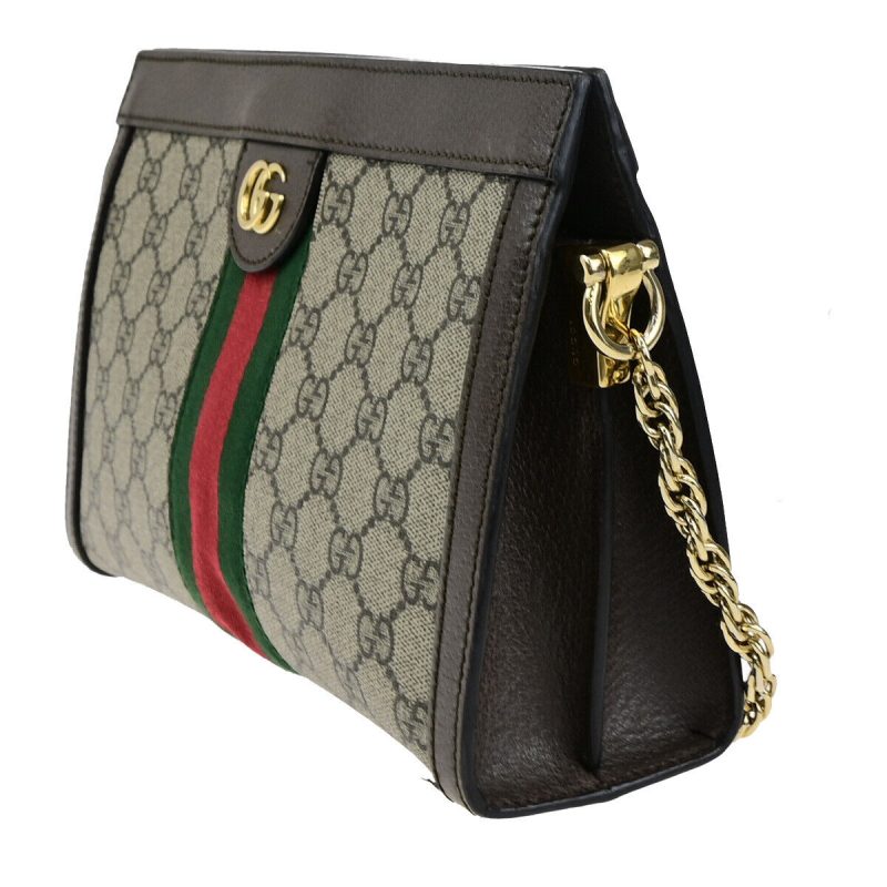 Gucci Ophidia  Canvas Shoulder Bag (Pre-Owned) - Barde - Image 3