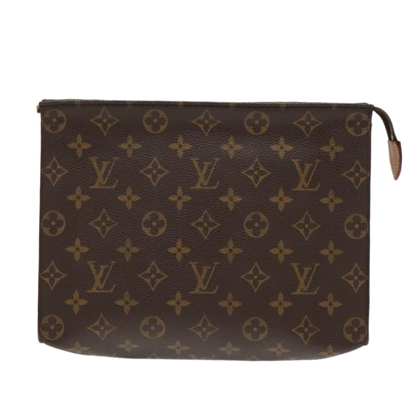 Louis Vuitton Poche Toilette  Canvas Clutch Bag - Barde