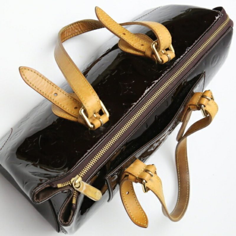 Louis Vuitton Rosewood  Patent Leather Shoulder Bag - Barde - Image 4
