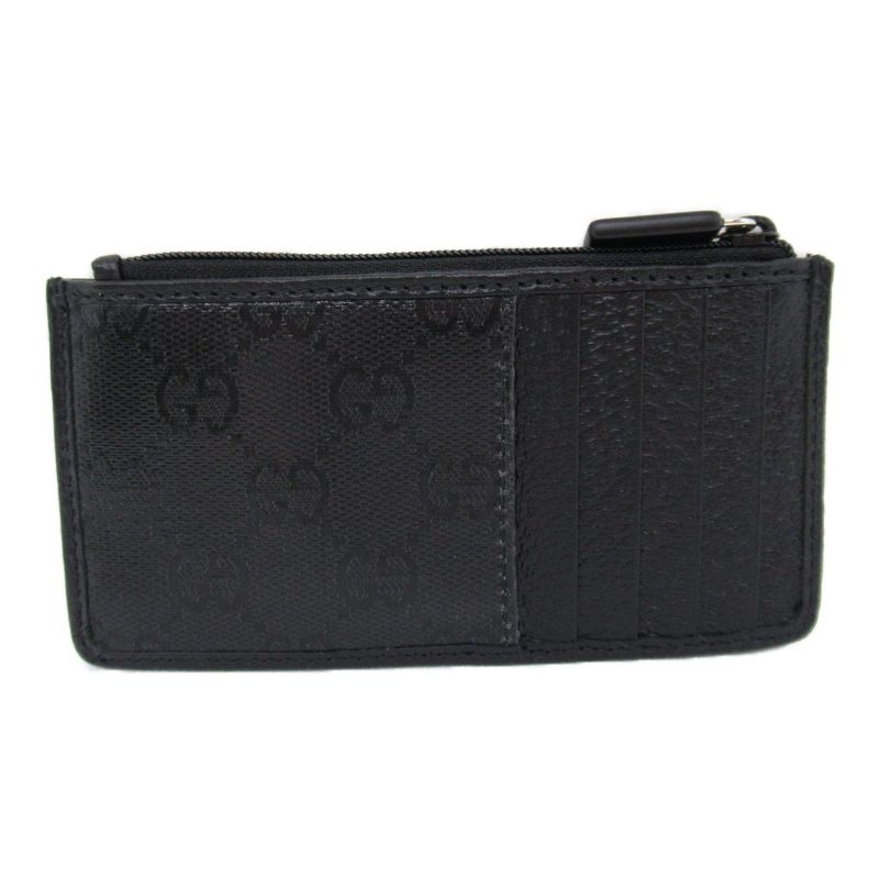Gucci  Leather Gg Supreme Card Case - Barde - Image 3