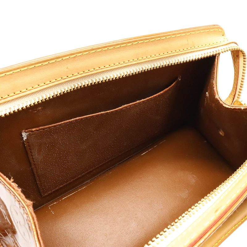 Louis Vuitton Vernis Mini Forsyth Handbag Bronze - Barde - Image 5