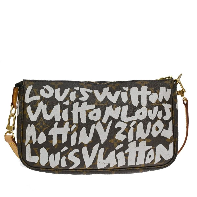 Louis Vuitton Pochette Accessoires  Leather Clutch Bag - Barde - Image 2
