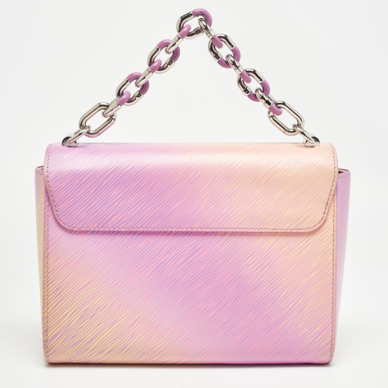 Louis Vuitton Orange/purple Gradient Epi Leather Twist Mm Bag - Barde - Image 3