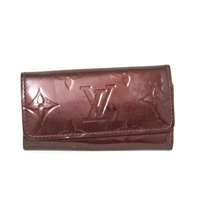 Louis Vuitton Porte Clés  Patent Leather Wallet - Barde