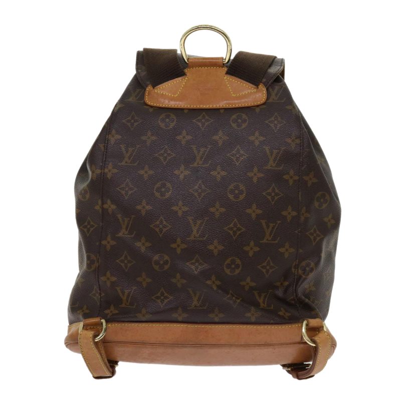 Louis Vuitton Montsouris  Canvas Backpack Bag - Barde - Image 2