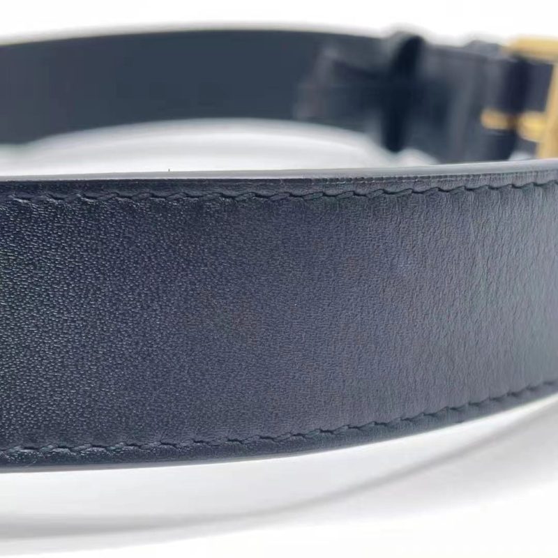 GUCCI GG MARMONT Matelasse Leather Belt Bag in Black 85cm - Barde - Image 9