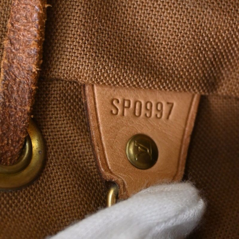 Louis Vuitton Montsouris Mm  Canvas Backpack Bag - Barde - Image 6