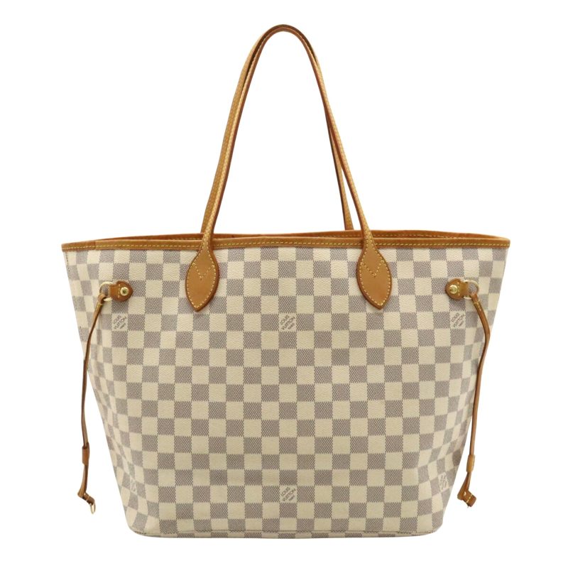 Louis Vuitton Neverfull Mm Canvas Tote Bag - Barde