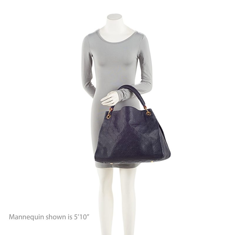 Louis Vuitton Monogram Empreinte Artsy MM Shoulder Bag - Barde - Image 4