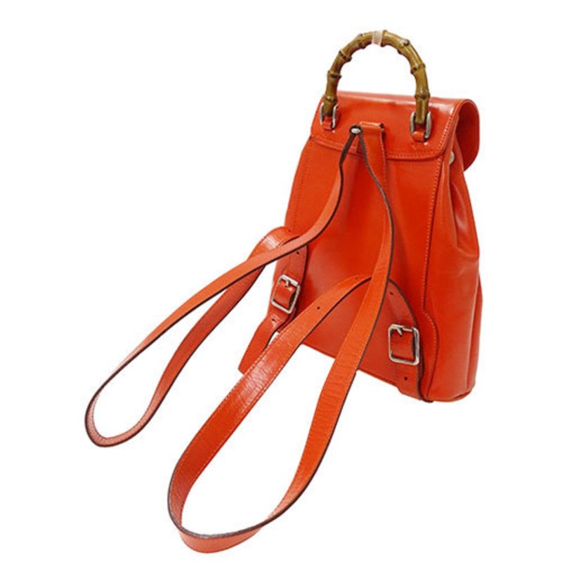 Gucci  Leather Backpack (Pre-Owned) - Barde - Image 5