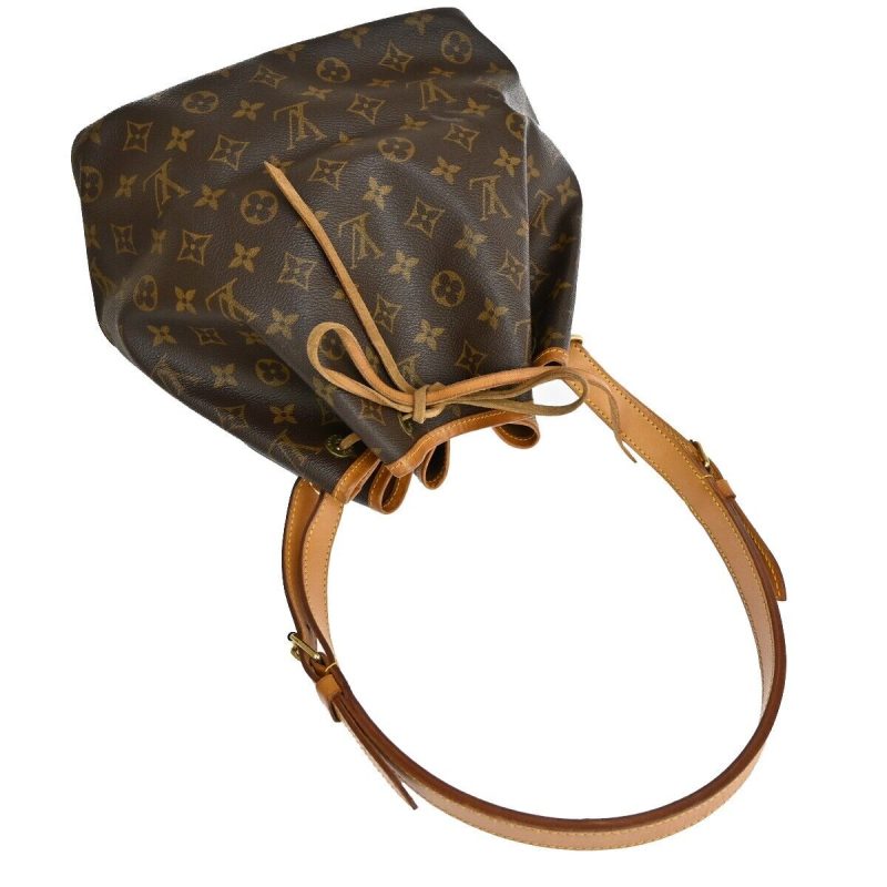 Louis Vuitton Petit Noé  Canvas Shoulder Bag - Barde - Image 4