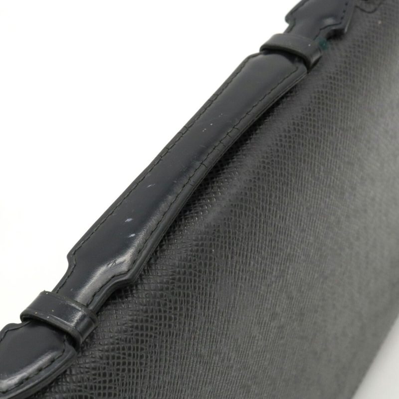 Louis Vuitton Taiga Leather Organizer Travel Case Black - Barde - Image 4
