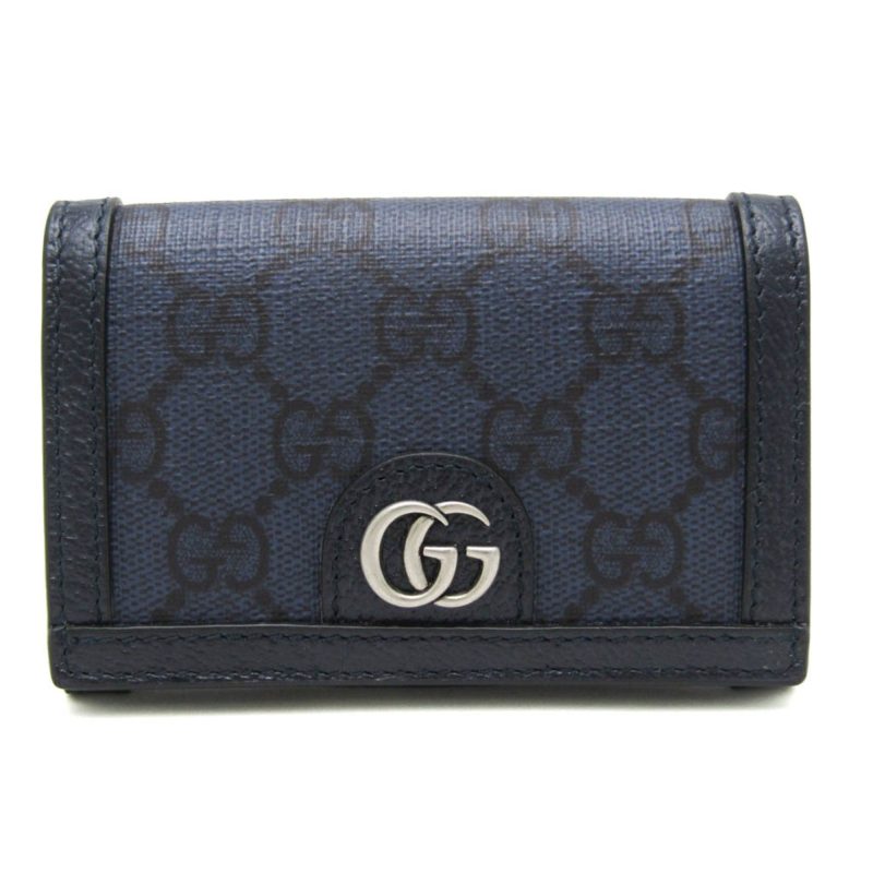 Gucci Ophidia  Gg Supreme Card Case (Pre-Owned) - Barde