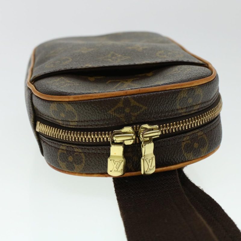 Louis Vuitton Pochette Gange  Canvas Clutch Bag - Barde - Image 4