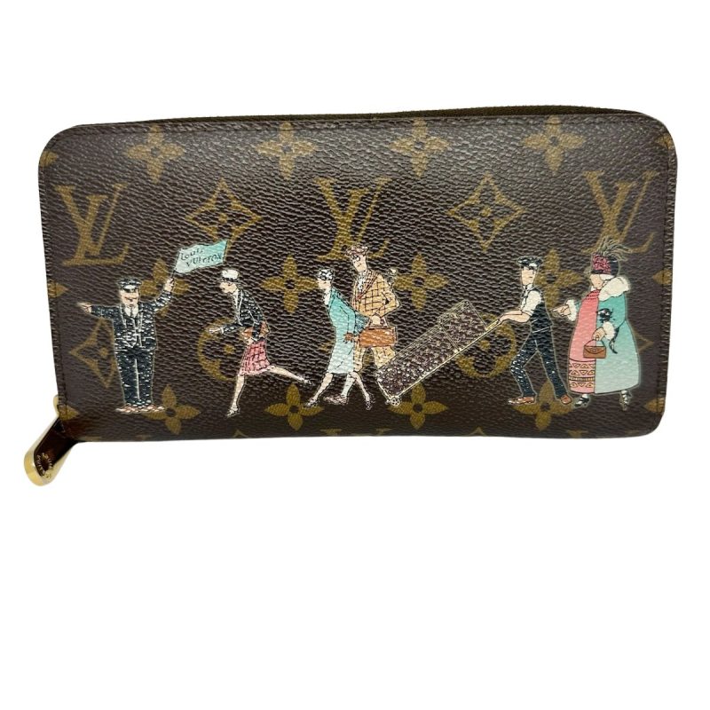 Louis Vuitton Portefeuille Zippy  Canvas Wallet - Barde