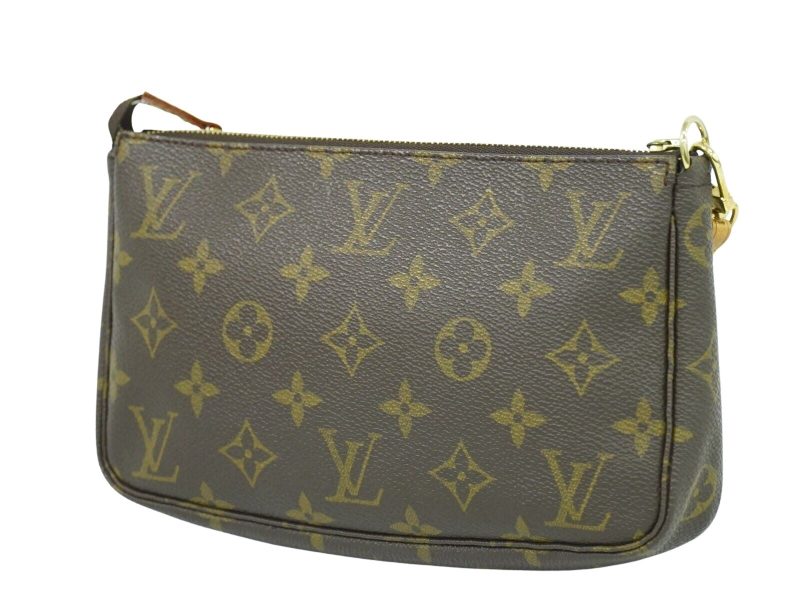 Louis Vuitton Pochette Accessoire  Canvas Clutch Bag - Barde - Image 2