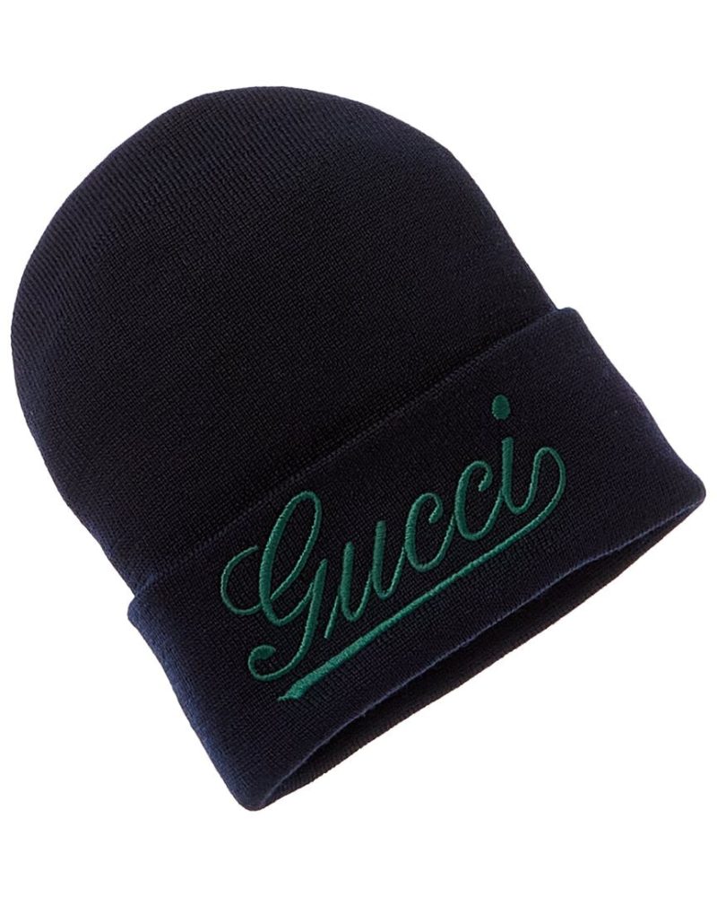 Gucci Logo Wool Beanie - Barde