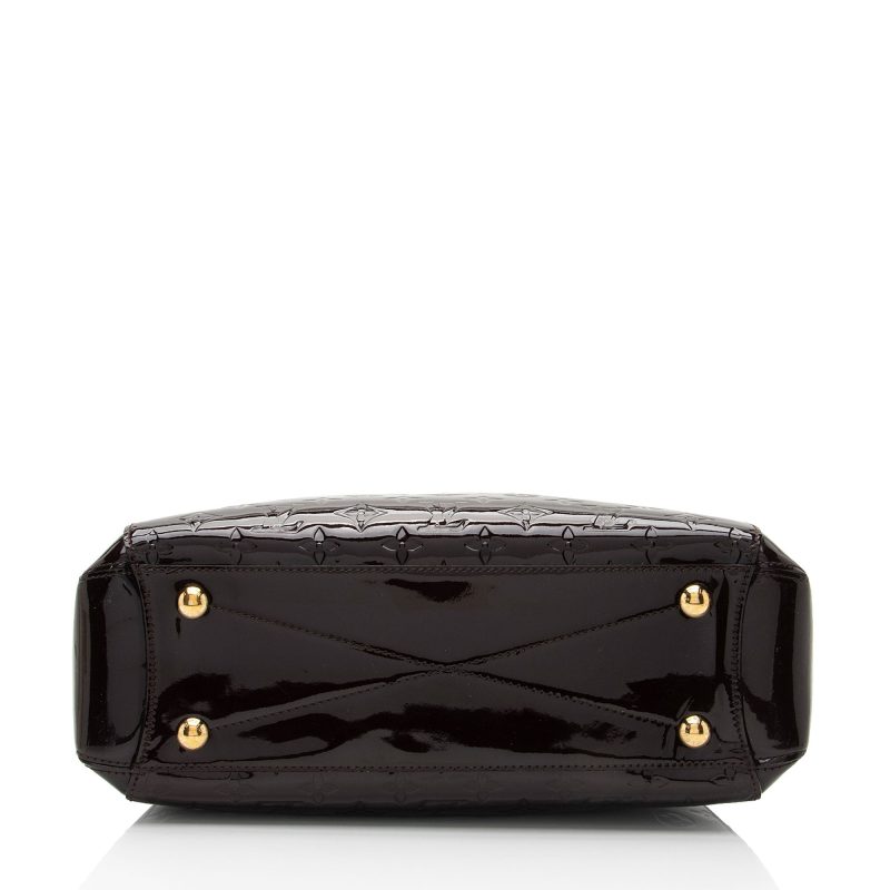 Louis Vuitton Monogram Vernis Montaigne MM Satchel - Barde - Image 4