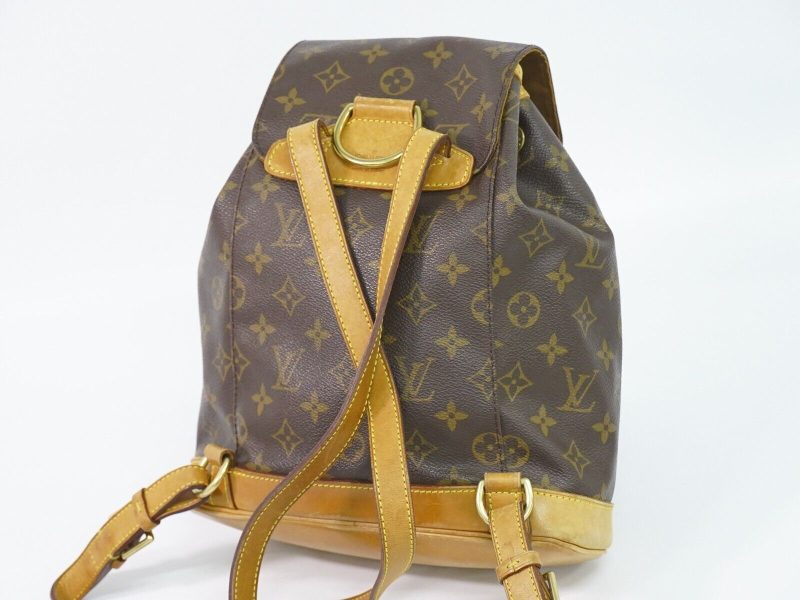 Louis Vuitton Montsouris  Canvas Backpack Bag - Barde - Image 2