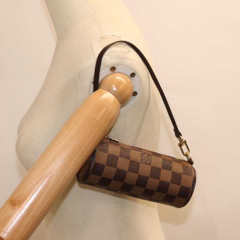 Louis Vuitton Papillon  Canvas Clutch Bag - Barde - Image 6