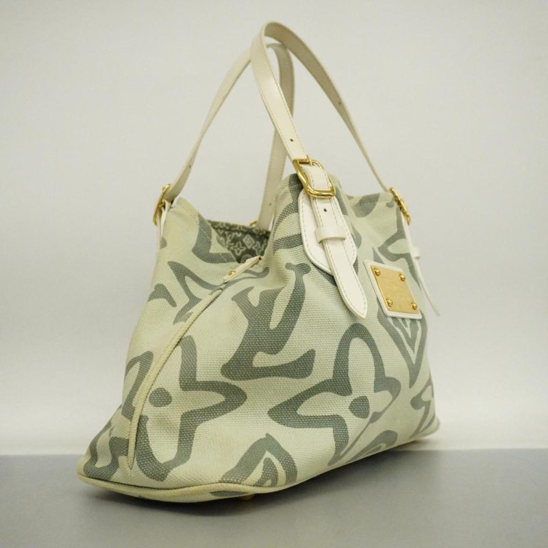 Louis Vuitton Tahitienne  Canvas Tote Bag - Barde - Image 4