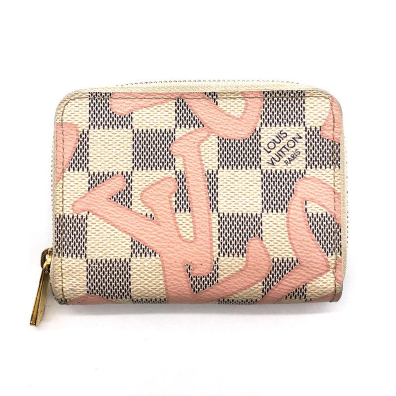 Louis Vuitton Porte Monnaie Zippy  Canvas Wallet - Barde
