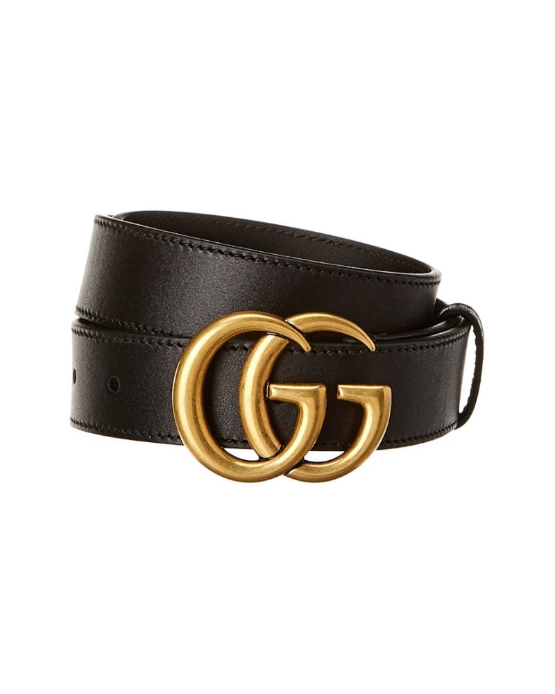 Gucci Interlocking G Buckle Leather Belt - Barde
