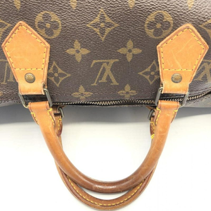 Louis Vuitton Speedy 40  Canvas Travel Bag - Barde - Image 4