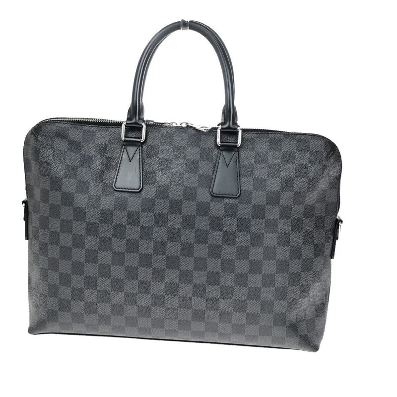 Louis Vuitton Porte Documents Jour  Canvas Briefcase Bag - Barde - Image 2