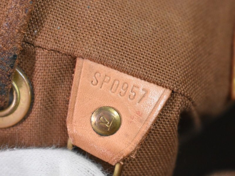 Louis Vuitton Montsouris Mm  Canvas Backpack Bag - Barde - Image 6